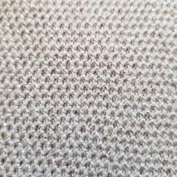 Express Rose Pink Sparkle V-neck Sweater Back Zipper XS - Picture 4 of 12